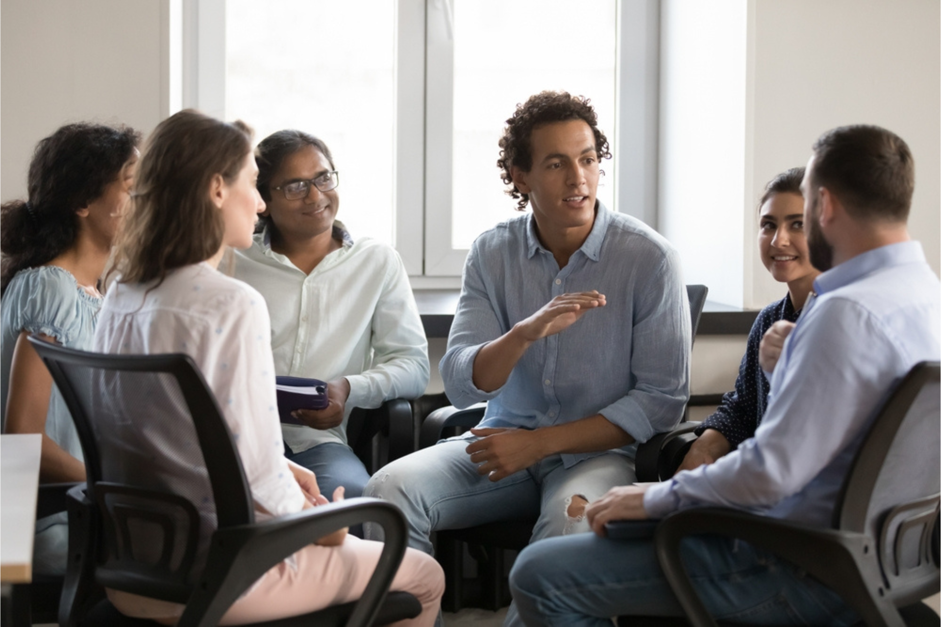 Counseling in rehab center